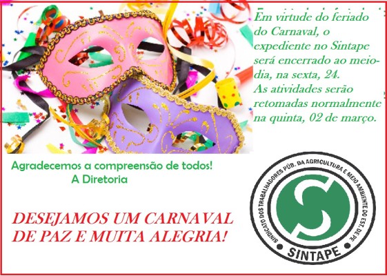 COMUNICADO EXPEDIENTE CARNAVAL 2017